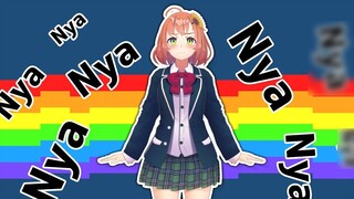 【#NIJINYANJI】Nyanyanyanyanyanyanya!【@本间ひまわり- Himawari Honma -】-DwUhnnOT8Yw