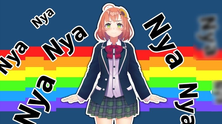 【#NIJINYANJI】Nyanyanyanyanyanyanya!【@本间ひまわり- Himawari Honma -】-DwUhnnOT8Yw