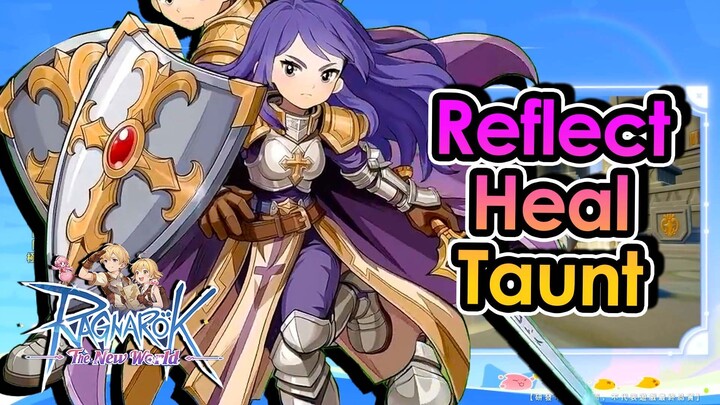 [RONW] Crusader Can Reflect, Heal & Taunt Players! Full Skill List | King Spade