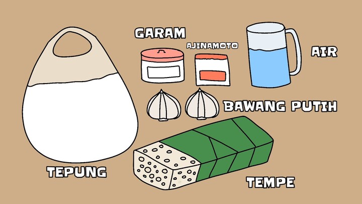 MASAK TEMPE GORENG ALA GUA #2