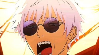 Ekspresi Gojo🗿Anak sama Bapak sama aja #toji #fushiguro