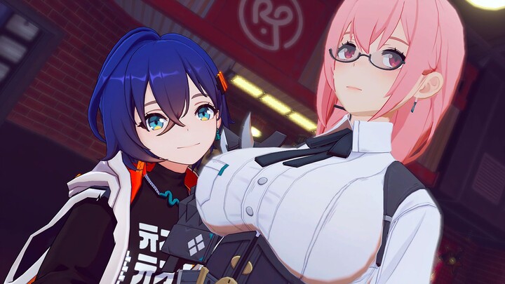 360° view of Yuecheng Liu—dressed in a secretary outfit, she’s absolutely stunning!