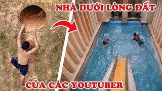 7 Ngôi Nhà Dưới Lòng Đất Điên Rồ Mà Youtuber Tự Tay Xây Dựng