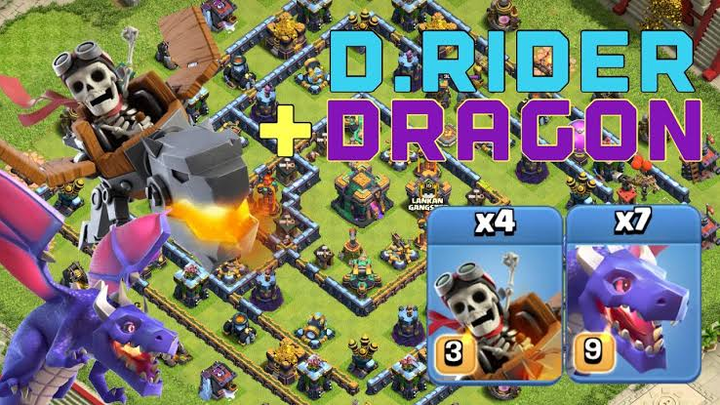 ⚡Skybird attack⚡ Semi max TH14 vs Max TH14