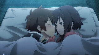 准备偷亲老婆一下老婆突然醒了！
