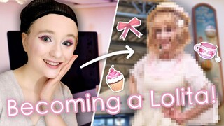 I Tried Wearing Lolita Fashion for the First Time | AnyaPanda Vlogs