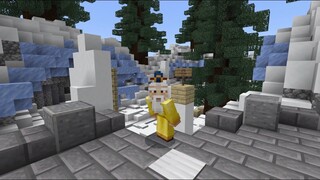 Minecraft / Atop Snowy Hills | The Cube Craft Server Part 9
