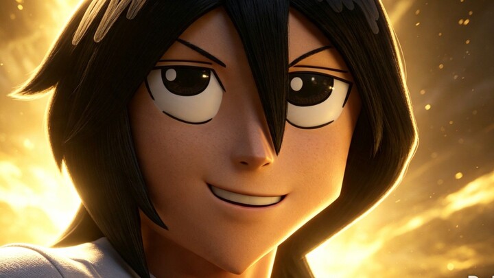 ekspresi macam apa ini Rukia (bad art to epic 3d)