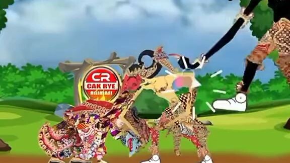 wayang anime lucu sengkuni kehilangan pusaka