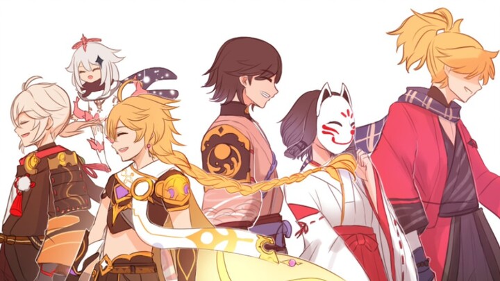 "So Far Away". To all the knives in Genshin Impact