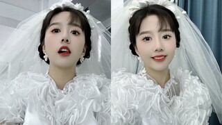 Gaun pengantin putih milik ibu
