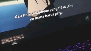 Itachi : Kau hanya bajingan yang tidak tahu ke mana harus pergi.