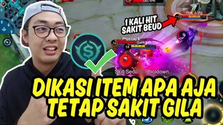 DIBUILD APAPUN TETEP SAKIT INI HERO, COCOK BUAT PLAYER YG GA PAHAM ITEM - MOBILE LEGEND