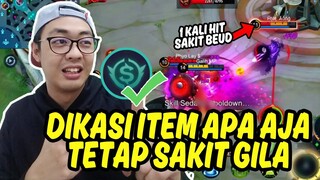 DIBUILD APAPUN TETEP SAKIT INI HERO, COCOK BUAT PLAYER YG GA PAHAM ITEM - MOBILE LEGEND