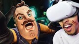 My NEIGHBOR is more Scary in VR...( HELLO NEIGHBOR )