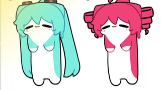 三个笨蛋晒太阳!