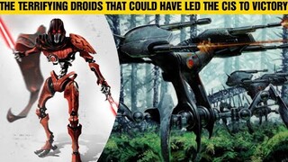 What Were The TERRIFYING Lesser Known Battle Droids That Could Have Led The CIS To Victory?