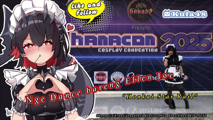 Nge dance bareng Ellen Joe di HanaCon 2025