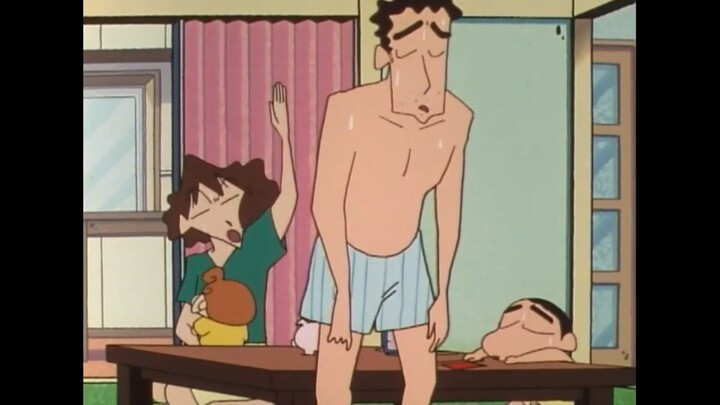 Crayon Shinchan - Papa dan Mama, duel di musim panas yang terik nih!