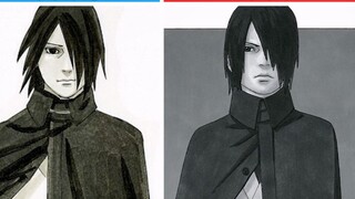 [Naruto] Perbandingan keterampilan melukis (gaya melukis) antara Masashi Kishimoto dan Mikio Ikemoto