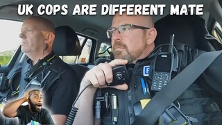 American reacts to UK Police Chase