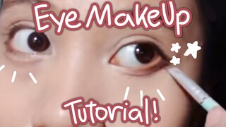 A (not so) EYE-MAKEUP TUTORIALL!! | Im Rua's ver