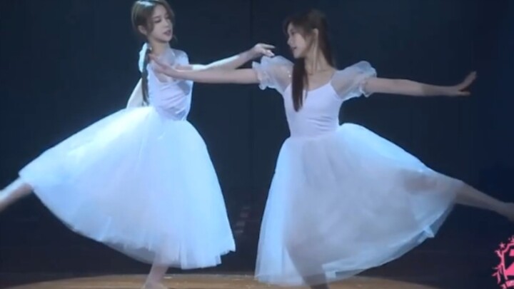 The Big and Little Qiaos perform ballet with an ethereal, otherworldly charm; at Xiao Qiao’s birthda