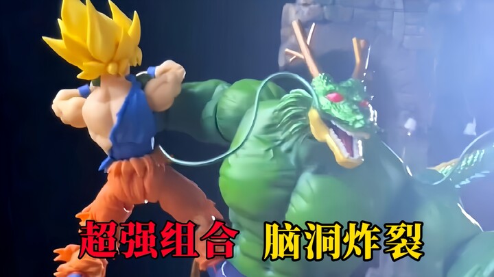 My imagination exploded with this combination of figures you have never seen before...