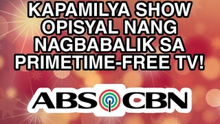 PHILIPPINES' LONGEST TAGALOG NEWSCAST FROM ABS-CBN NETWORK NAGBABALIK! KAPAMILYA ANONG MASASABI MO?