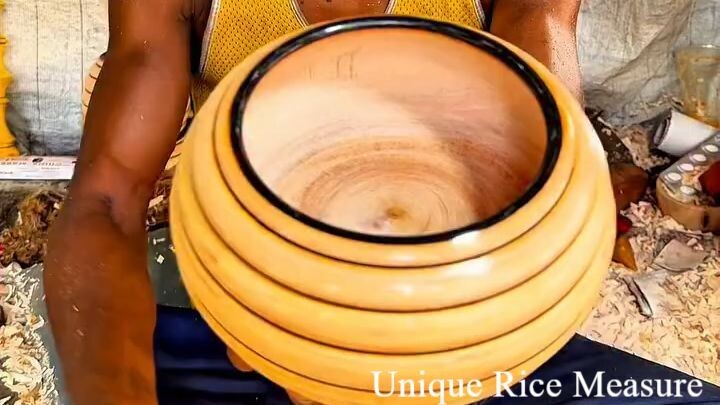 A Simple Piece of Wood, Crafted into a Unique Rice Measure!
