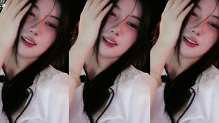 -【Qingtai Miss】Cheongsam sutra putih seksi dansa 29