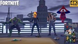 New Fantastic Four Style Squads Match - Fortnite (4K 60FPS) #1 Victory Royale
