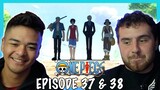 THE WALK!!! | NAMI GETS LUFFY'S HAT! || One Piece Episode 37 + 38 REACTION + REVIEW!
