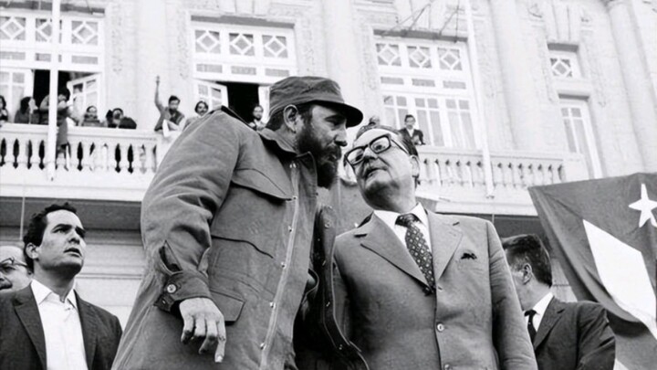 "It's raining in Santiago, Chile, don't cry for me... [The Great Allende]"