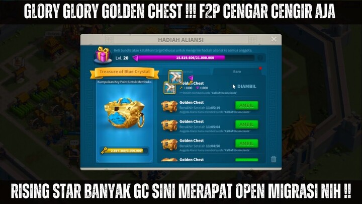 KINGDOM UNGGULAN POTENSI WIN KVK ! BANJIR GC OPEN MIGRASI | INI GC YG KALIAN CARI KAN PEMAIN F2P HEY