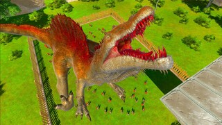 DINOSAURS JUMPS INTO ROMANUS WORLD