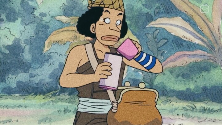 God usopp drinking tea