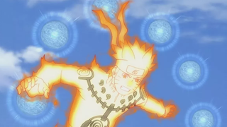 Naruto และ Killer Bee Vs White Zetsu การเผชิญหน้าครั้งแรกกับ Rasengan (นารูโตะใช้หลาย Rasengan)