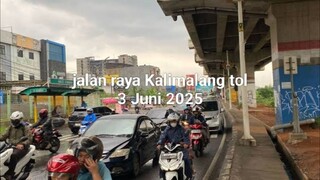 jalan raya Kalimalang tol 3 Juni 2025