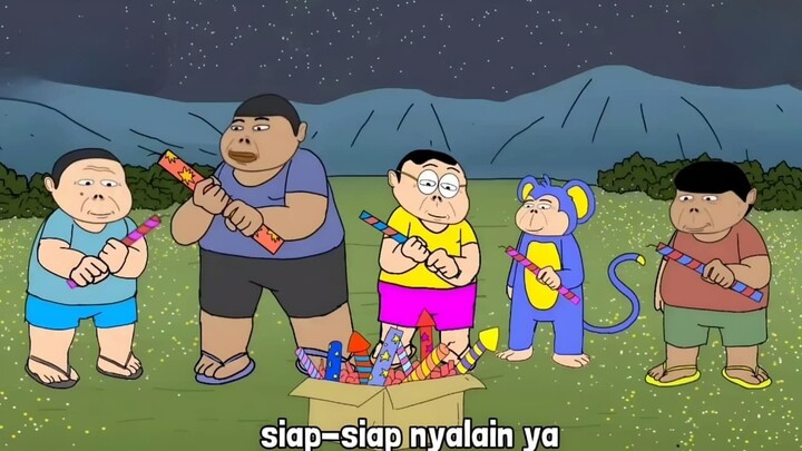 Malam Tahun Baru 2026 - Animasi Doraxlerbuut