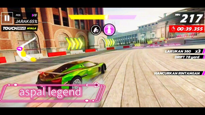 mencoba mobil baru! - asphalt legends
