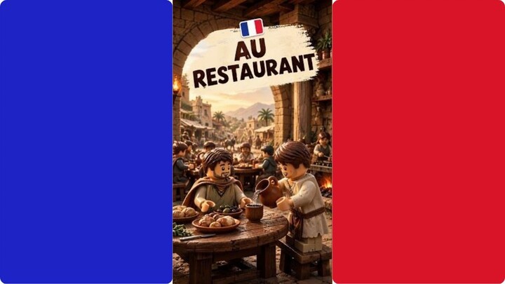 🇫🇷 COMO PEDIR EM UM RESTAURANT NA FRANÇA | 🇫🇷 Francês para Iniciantes #shorts
