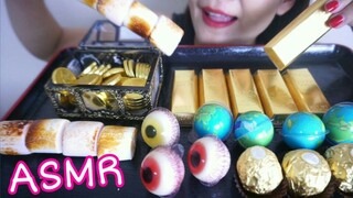 ASMR Chocolate +Grilled Mashmello+JELLY / ช็อคโกแลต+มาชเมลโล่ย่าง+เยลลี่