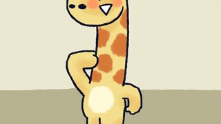 [Little Spear Zoo] The heads of the little animals are very heavy and it is very hard.