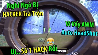 Vẩy AWM Auto Đầu Như HACK. Khiến Người Lạ Nghi Ngờ Team Bị HACKER Trà Trộn | PUBG Mobile