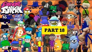 FNF vs Dave and Bambi ALL Characters Name PART 18 | Pineapple, Hortas, Purgatory, Venture, All Leaks