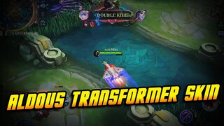 ALDOUS TRANSFORMER SKIN!! - MLBB