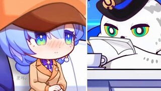 البلبل الذي أحمر وجهه من قبل المستكشفين