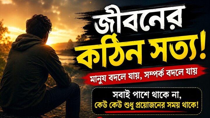 জীবনের কঠিন সত্য! মানুষ বদলে যায়, সম্পর্ক বদলে যায় | বাস্তব জীবন। #人生感悟 #情感语录 #治愈系 #励志人生 #生活感悟