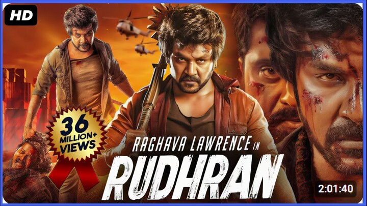 Rudhran " Full Hindi Dubbed Movie | Raghava Lawrence | New South Action Thriller | HD Film